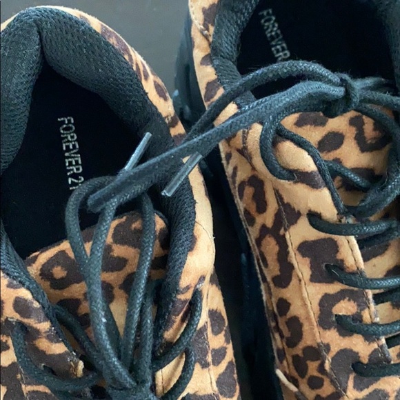 New leopard rave burning man platform sneakers 8 - Picture 5 of 7